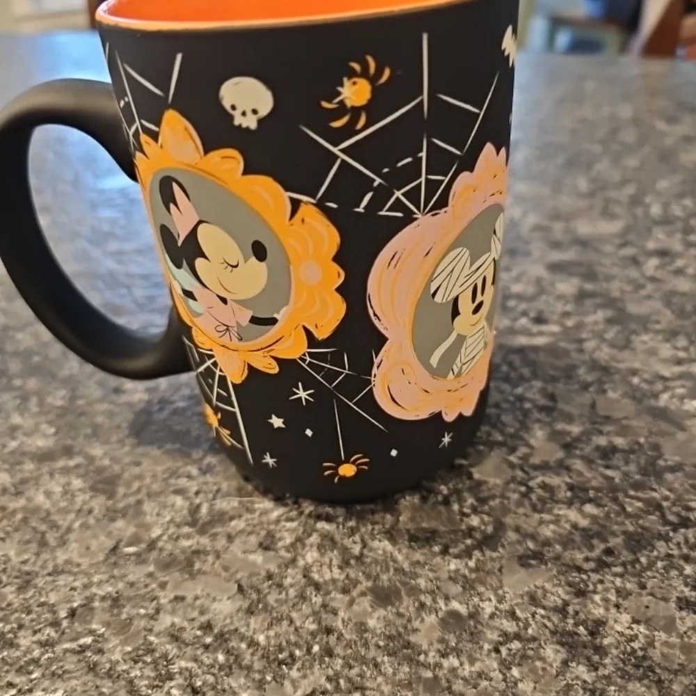 Disney Halloween Mug Black Soft Touch - Picture 2 of 8
